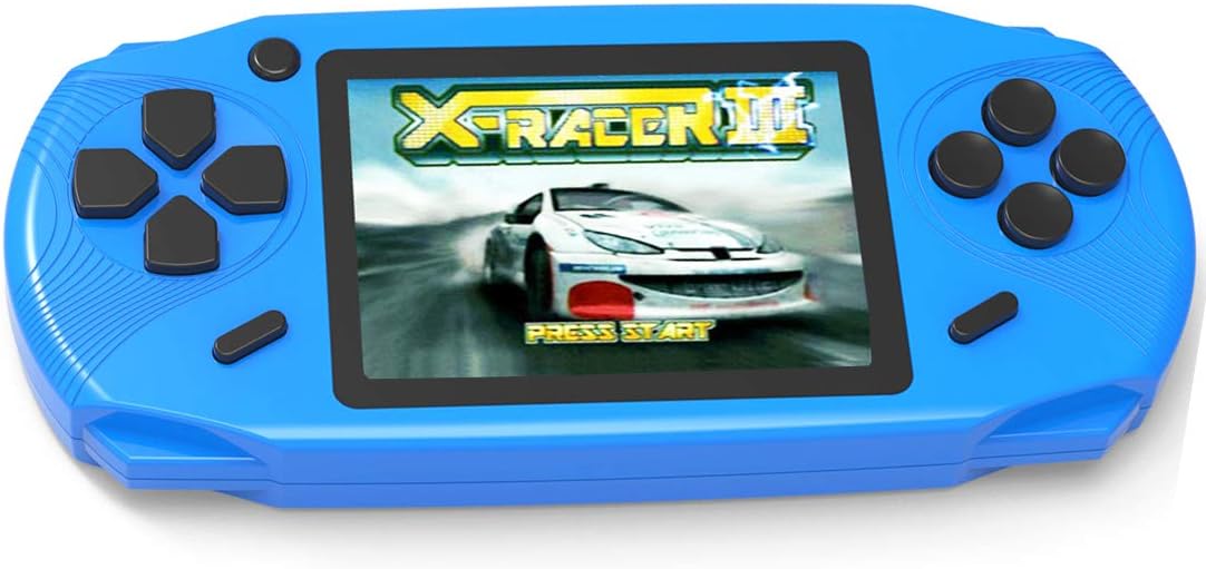 Juego portátil de 16 bits para niños con 230 juegos de video clásicos retro HD integrados, recargable por USB, pantalla de 3.0 pulgadas, juguetes electrónicos de viaje para niños, sistema de Juego portátil de 16 bits para niños con 230 juegos de video clásicos retro HD integrados, recargable por USB, pantalla de 3.0 pulgadas, juguetes electrónicos de viaje para niños, sistema de